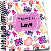 Meaning of Love Kid's Journal