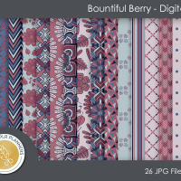 Bountiful Berries Digital Papers
