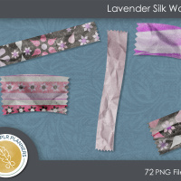 Lavender Silk Washi Tape