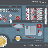 2023 Planner PowerPoint Bundle