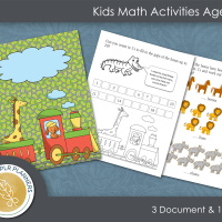 Kid's Math Activities Ages 5+ Print