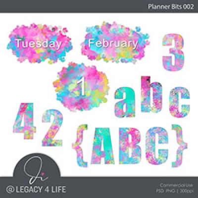 Planner Bits 002