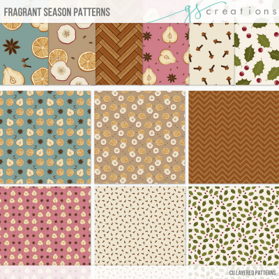 Fragrant Season Layered Patterns
