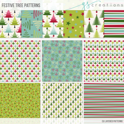 Festive Tree Patterns