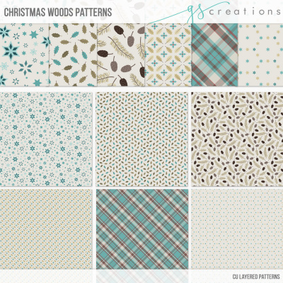 Christmas Woods Patterns