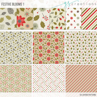 Festive Bloom Patterns 1