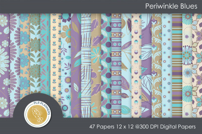 Periwinkle Blues Paper Pack&nbsp;