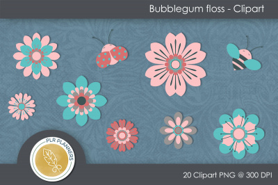 Bubblegum Floss Clipart