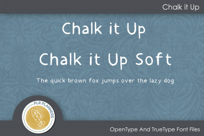 Chalk It Up Font