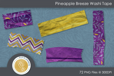 Pineapple Breeze Washi Tape