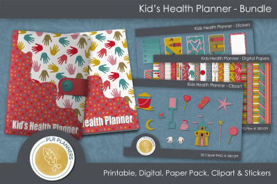 Kids Health Planner - Bundle