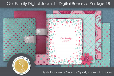 Bonanza Month 18 - Our Family Planner Digital