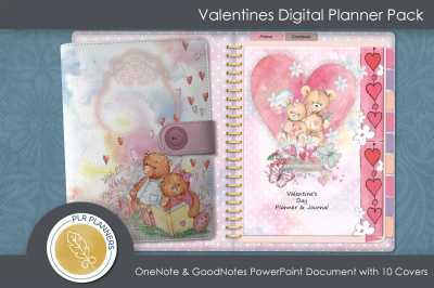 Valentines Planner and Journal Digital Valentines Planner and Journal Digital