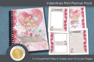 Valentines Planner and Journal Print