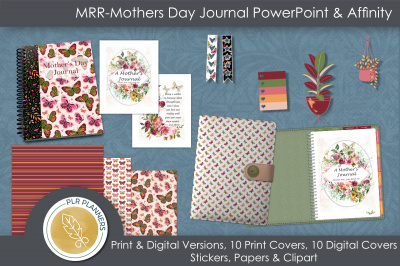 MRR - Mother's Day Journal Bundle PowerPoint & Affinity