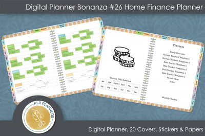 Digital Planner Bonanza # 26 Home Finance Digital Planner