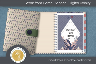 Work from Home Planner Digital Affinity