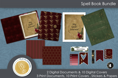 Spell Book Journal Bundle Affinity