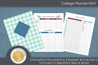 College Planner Print