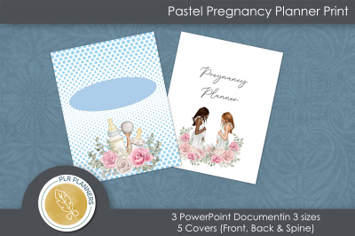 Pastel Pregnancy Planner Print