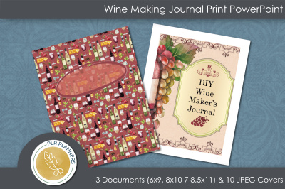 Wine Making Journal Print PowerPoint