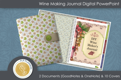 Wine Making Journal Digital PowerPoint