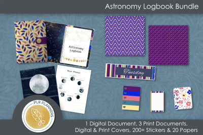 Astronomy Logbook Bundle