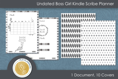 Boss Girl Digital Kindle Scribe Planner