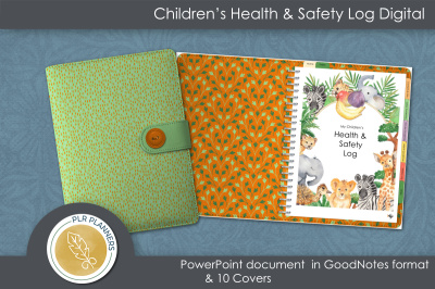 Children's Health & Safety Log Digital