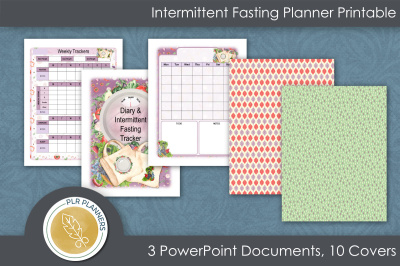 Intermittent Fasting Printable Planner