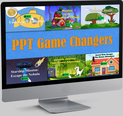 Kid's Digital PowerPoint Escape Rooms