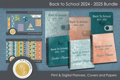 Back to School Planners Bundle