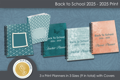 Back to School Planners Print